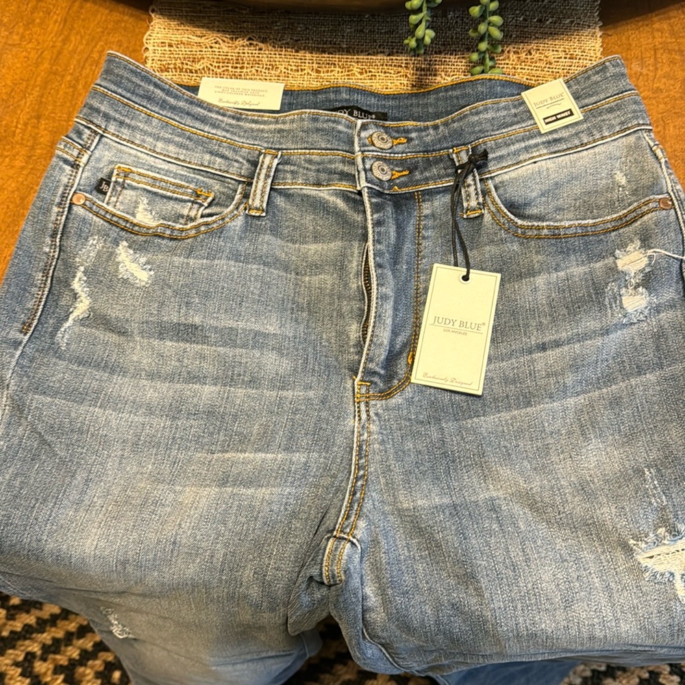Judy Blue High Waist Straight Fit Jeans - NWT